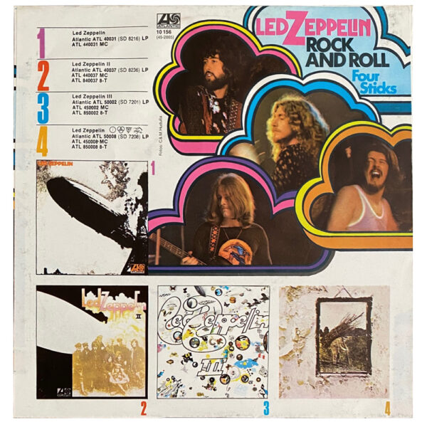 Single <br>Germany (ATL 10156) <br>Rock and Roll / Four Sticks (Promo) - Image 2