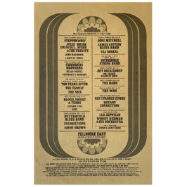 Concert Advertisement <br>1969.05.30 <br>New York, NY (Handbill)