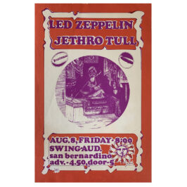 Concert Advertisement <br>1969.08.08 <br>San Bernardino, CA (Handbill)