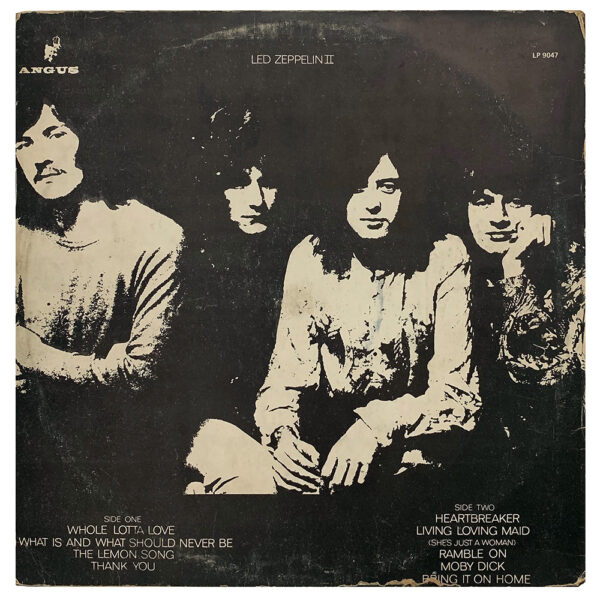 LP <br>Led Zeppelin II <br>Singapore (LP9047) #1 - Image 2
