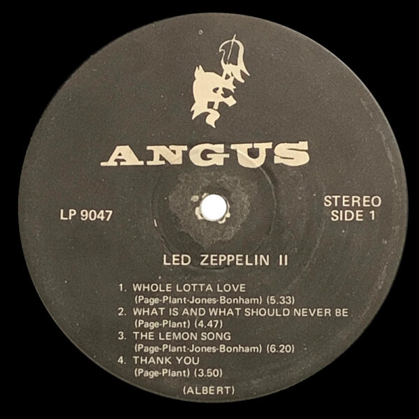 LP <br>Led Zeppelin II <br>Singapore (LP9047) #1 - Image 3