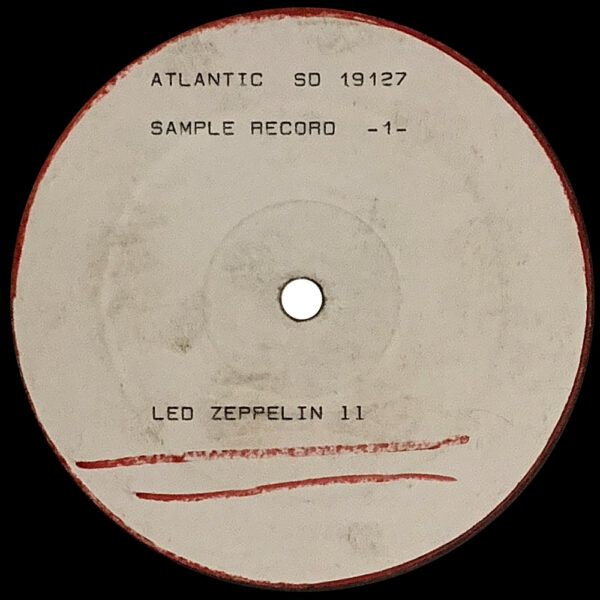 LP <br>Led Zeppelin II <br>USA (SD19127) Test Pressing - Image 3