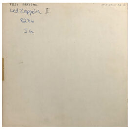 LP <br>Led Zeppelin II <br>USA (SD 8236) Test Pressing