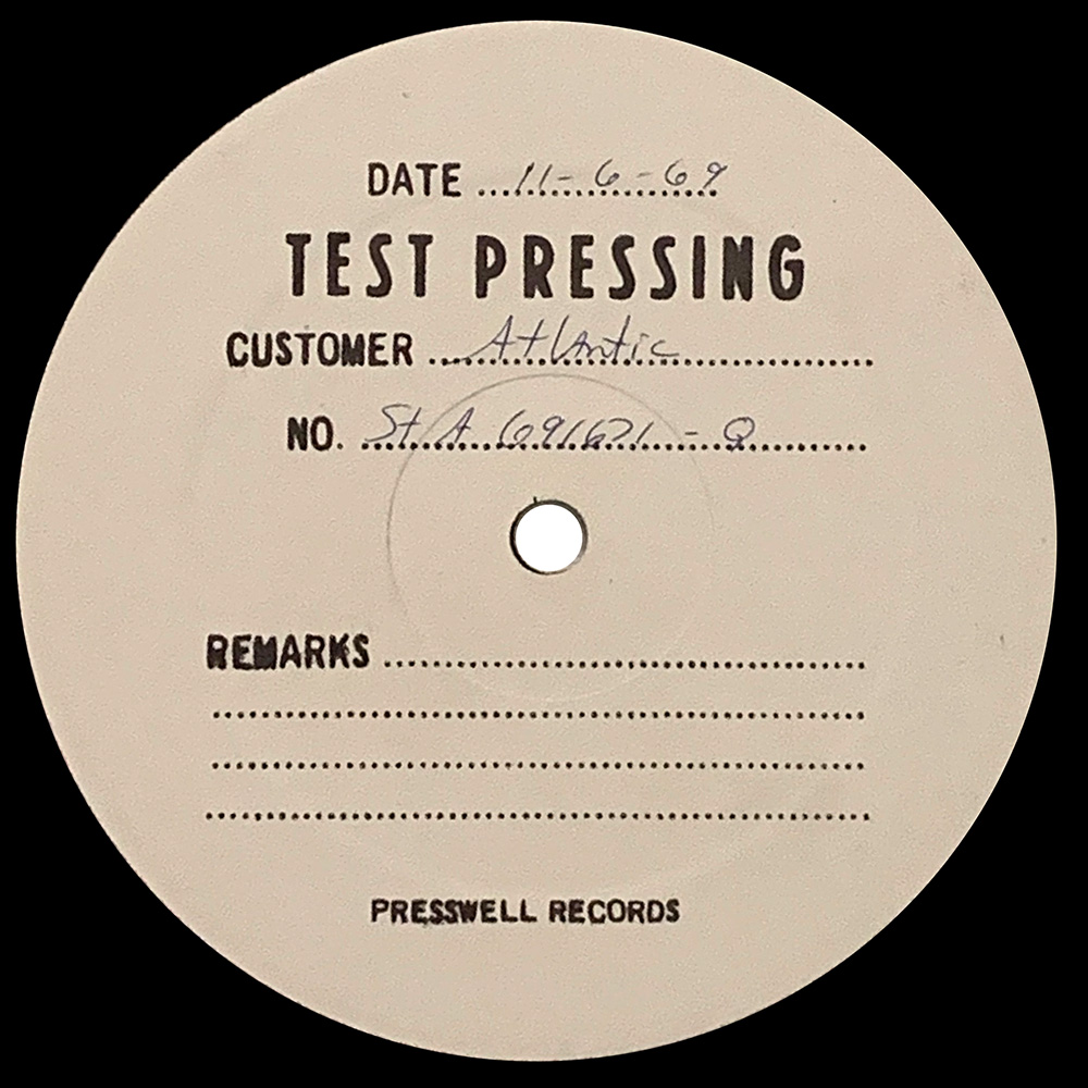 LP <br>Led Zeppelin II <br>USA (SD 8236) Test Pressing - Image 2