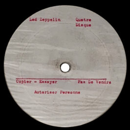 LP <br>Led Zeppelin IV <br>France (N/A) Test Pressing