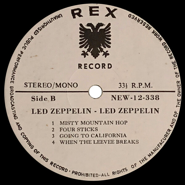 LP <br>Led Zeppelin IV <br>Malaysia (NEW-12-338) - Image 3