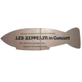 Concert Ticket <br>1971.11.25 <br>Leicester, UK