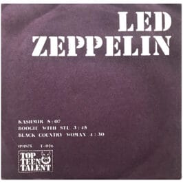 Single <br>Thailand (T-026) <br>Kashmir / Boogie With Stu / Black Country Woman