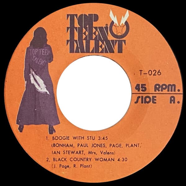 Single <br>Thailand (T-026) <br>Kashmir / Boogie With Stu / Black Country Woman - Image 3