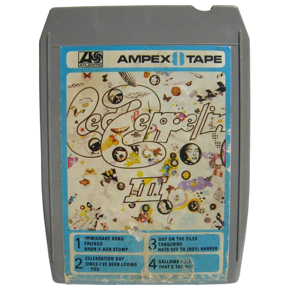 8-Track <br>Led Zeppelin III <br>Belgium (30081-8)