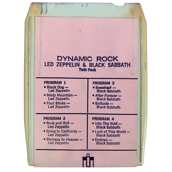 8-Track <br>Compilation <br>Led Zeppelin/Black Sabbath
