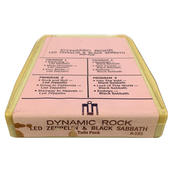 8-Track <br>Compilation <br>Led Zeppelin/Black Sabbath - Image 2