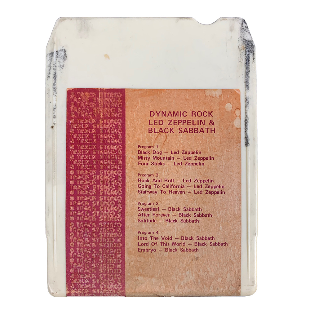 8-Track <br>Compilation <br>Led Zeppelin/Black Sabbath