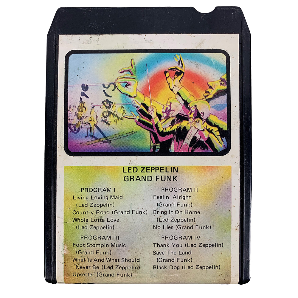 8-Track <br>Compilation <br>Led Zeppelin/Grand Funk Railroad