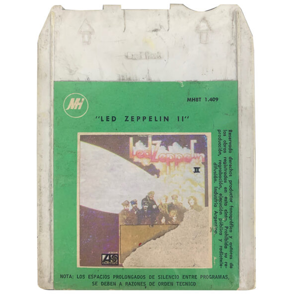 8-Track <br>Led Zeppelin II <br>Argentina (8T 1.409)