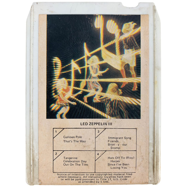 8-Track <br>Led Zeppelin III