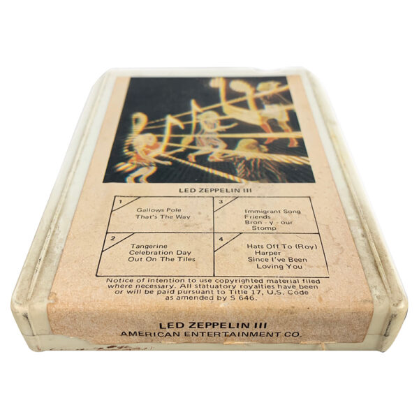 8-Track <br>Led Zeppelin III - Image 2
