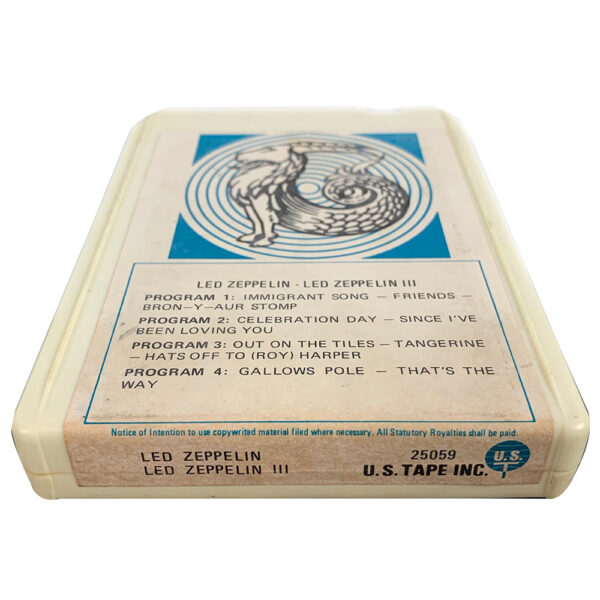 8-Track <br>Led Zeppelin III - Image 2