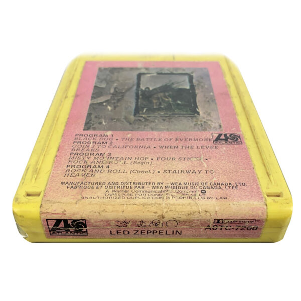 8-Track <br>Led Zeppelin IV <br>Canada (A8TC-7208) - Image 2