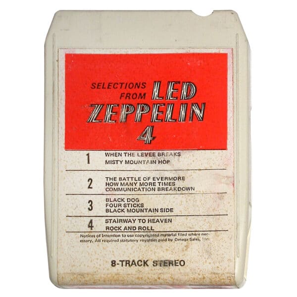 8-Track <br>Led Zeppelin IV
