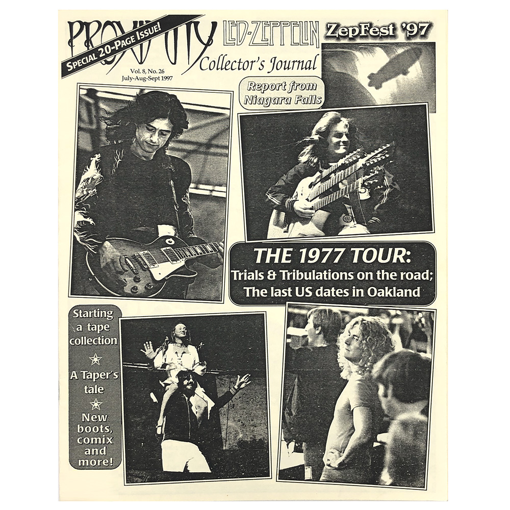 Fanzine <br>Proximity (#26)