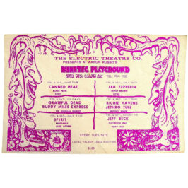 Concert Advertisement <br>1969.07.18 <br>Chicago, IL (Mailer)