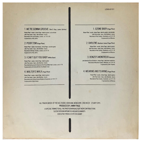LP <br>Coda <br>Mexico (LDWA-6161) Test Pressing - Image 4