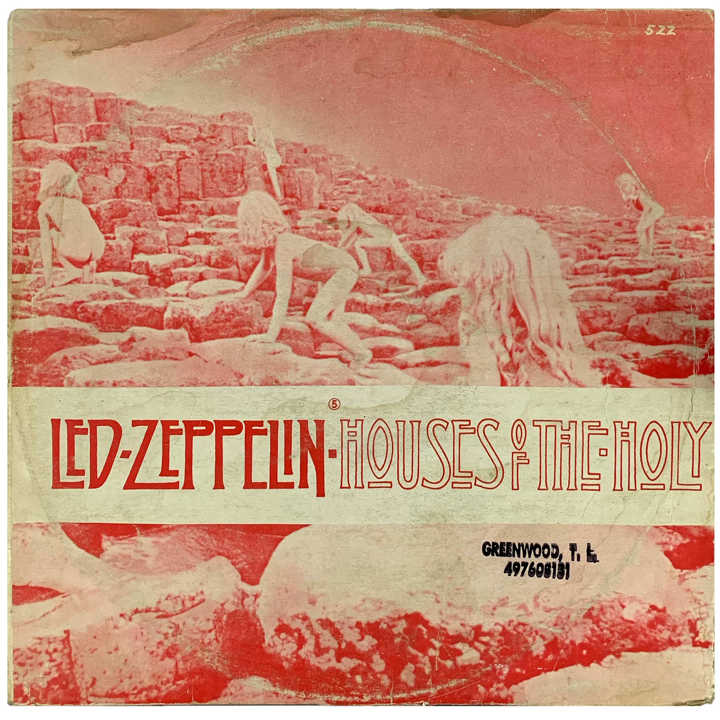 LP <br>Houses of the Holy <br>South Korea (EU522)