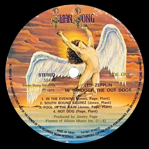LP <br>In Through the Out Door <br>Israel (59410) - Image 3