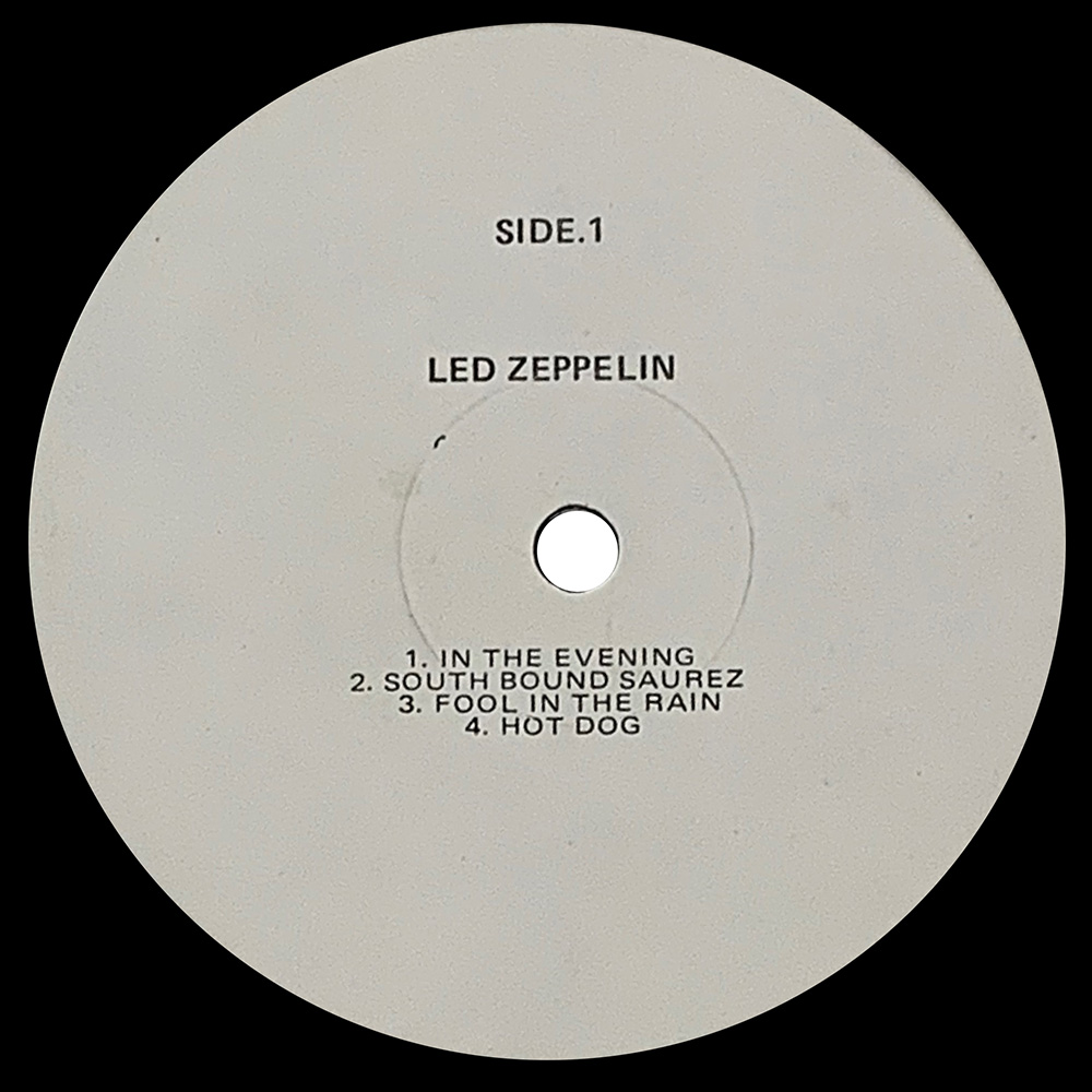 LP <br>In Through the Out Door <br>UK (lzepstrawberry) Test Pressing