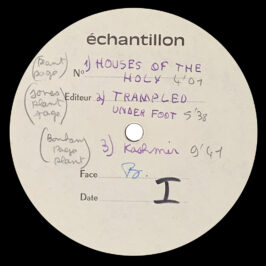 LP <br>Physical Graffiti <br>France (SS 89400) Test Pressing