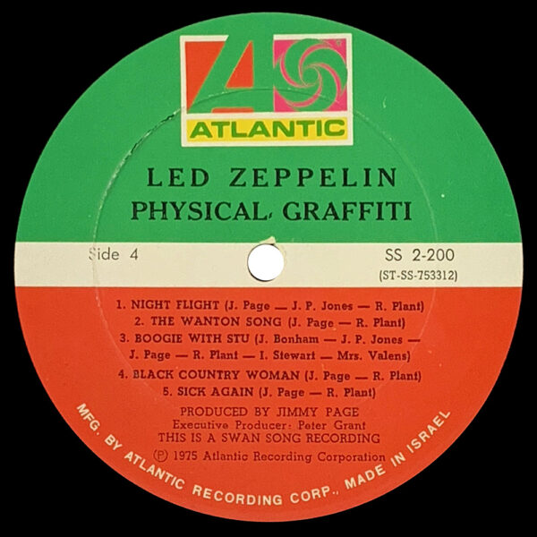 LP <br>Physical Graffiti <br>Israel (SS 2-200) - Image 6