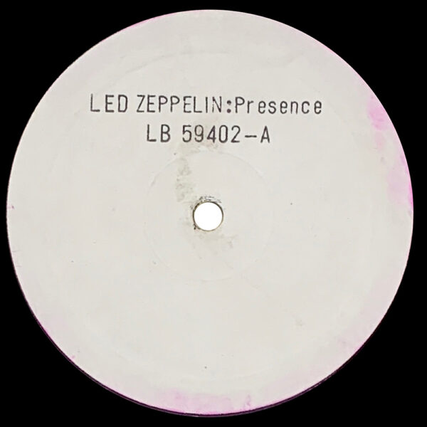 LP <br>Presence <br>Spain (LB 59402) Test Pressing - Image 2