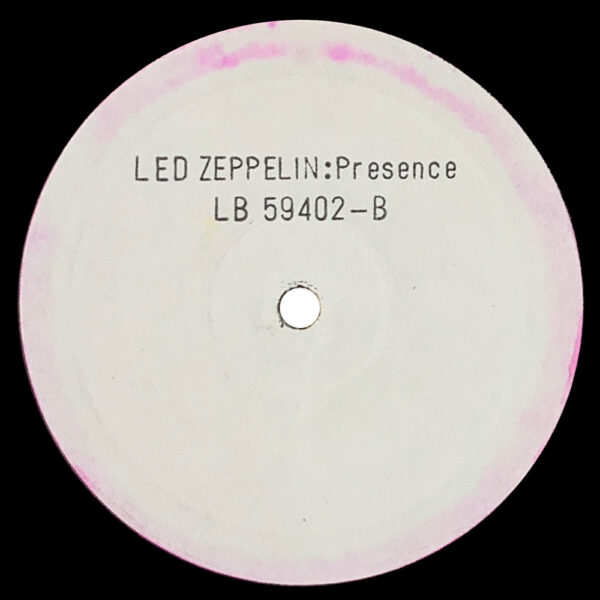 LP <br>Presence <br>Spain (LB 59402) Test Pressing - Image 3