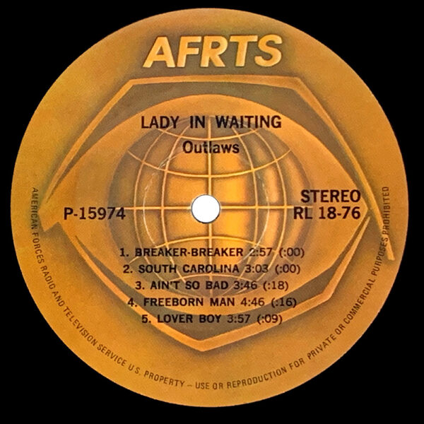 LP <br>Presence <br>USA, AFRTS (RL18-76) - Image 2