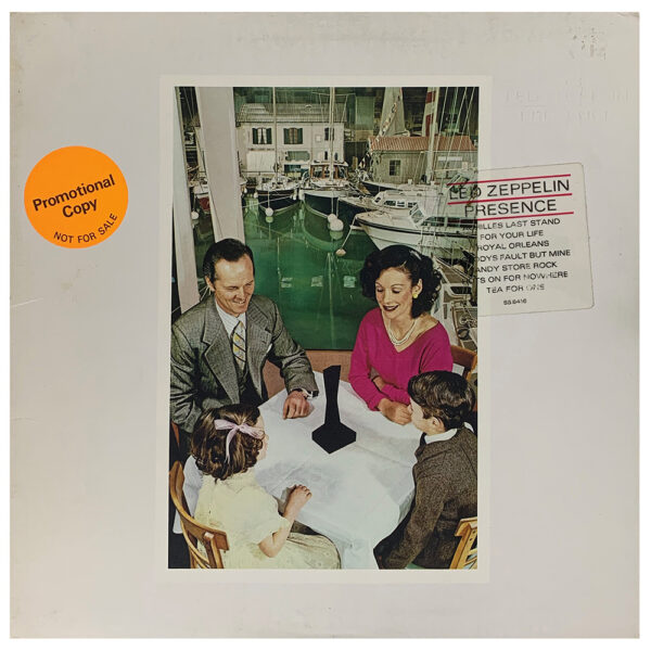 LP <br>Presence <br>USA (SS 8416) Promo