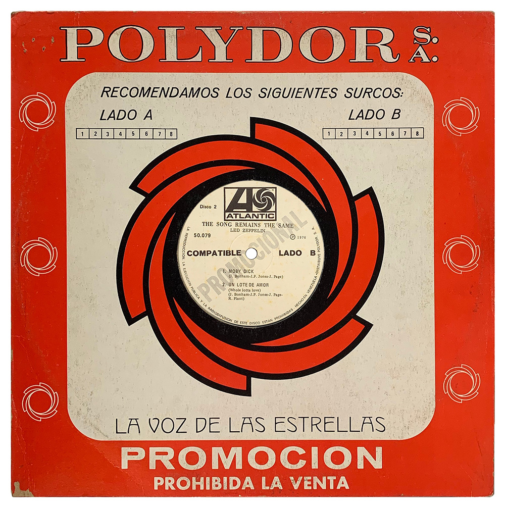 LP <br>TSRTS <br>Venezuela (50.079) Promo