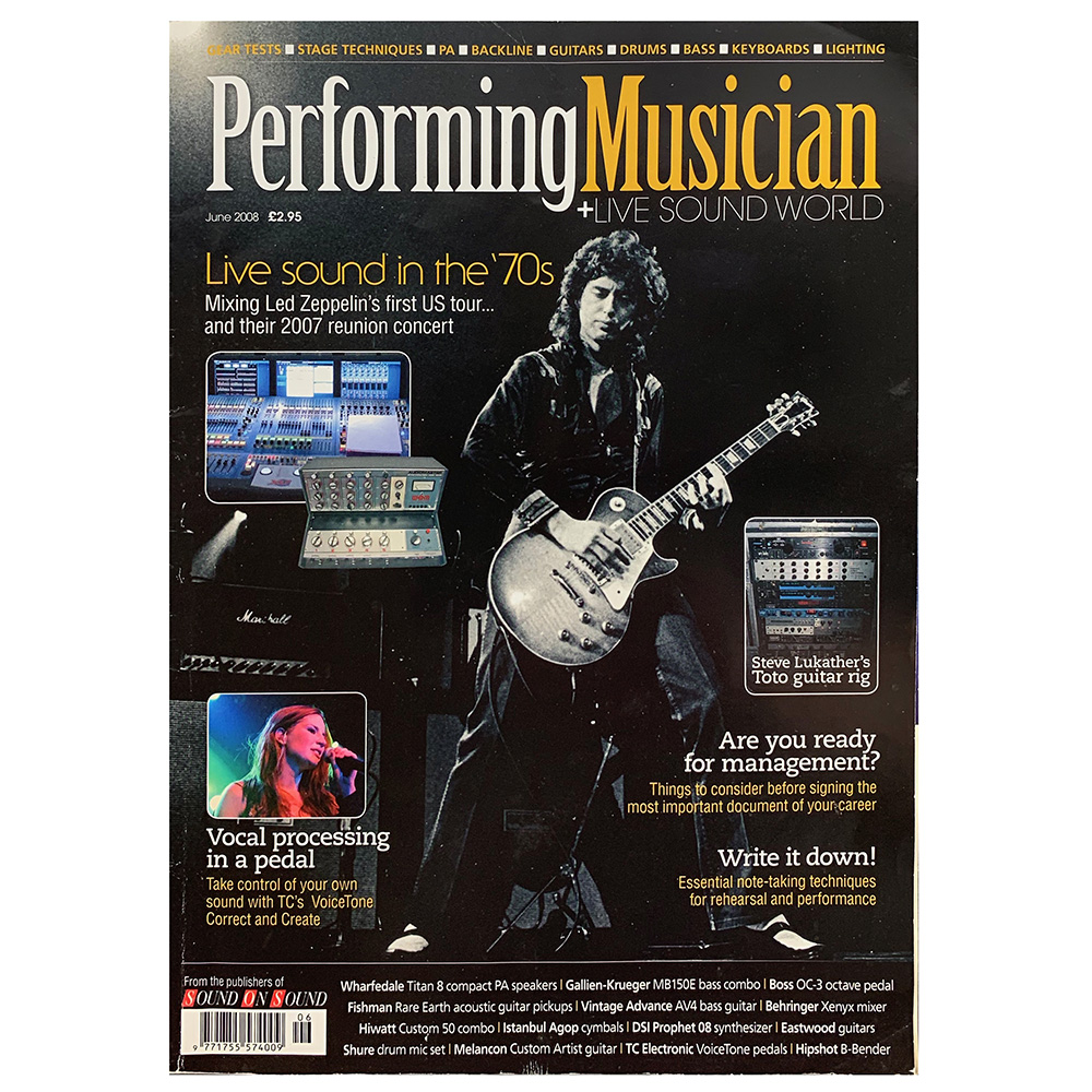 Magazine <br>Performing Musician (2008)