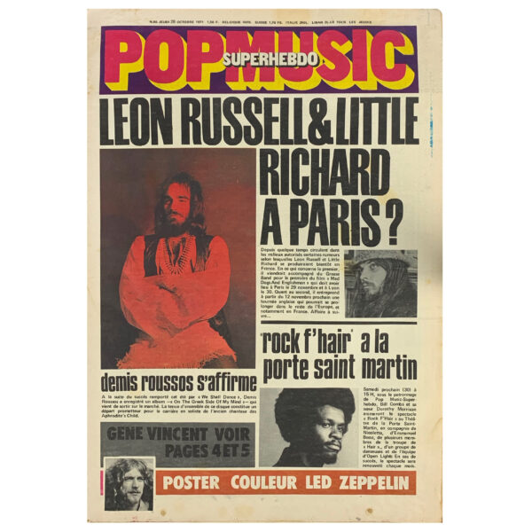 Magazine <br>Pop Music Superhebdo  (1971)