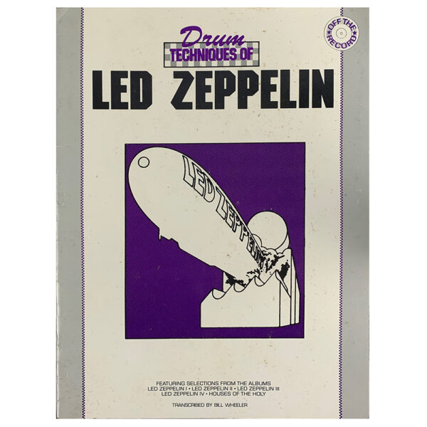 Songbook <br>Drum Techniques of Led Zeppelin (USA)