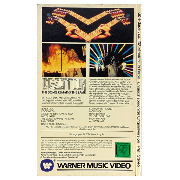 TSRTS (1984) <br>VHS (Germany) - Image 2