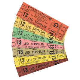 Concert Ticket <br>1980.11.13 <br>Chicago, IL