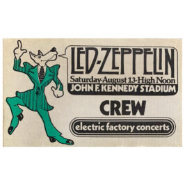 Concert Pass <br>1977.08.13 <br>Philadelphia, Crew