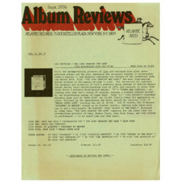 Magazine <br>Album Reviews (1976)