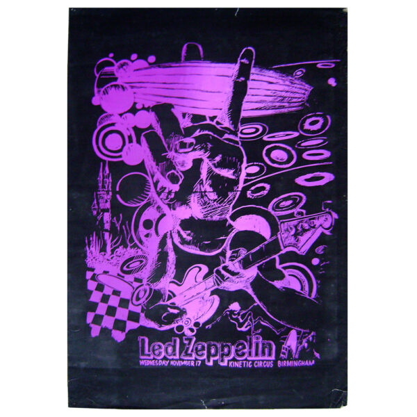 Concert Advertisement <br>1971.11.17 <br>Birmingham, UK (Poster) #1