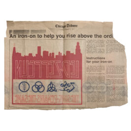 T-Shirt Iron-On (1977) <br>Chicago Tribune (USA)