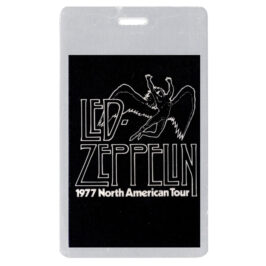 Concert Pass <br>1977 <br>Laminated, Black