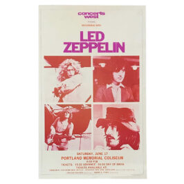Concert Advertisement <br>1972.06.17 <br>Portland, OR (Poster)