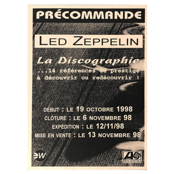 Marketing Campaign Flyer <br>France (1998) - Image 3