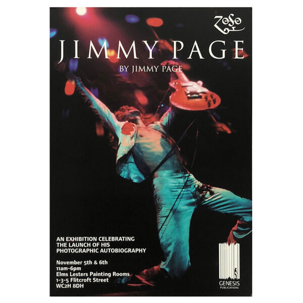 Jimmy Page by Jimmy Page <br>Flyer, Exhibit (2010)